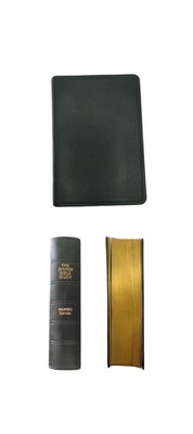 Vintage The System Bible Study KJV Enlarged Edition 1967 Morocco Leather-image