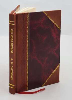 The Code Duello With Special Reference To The State Of Virginia [Leather Bound]-image