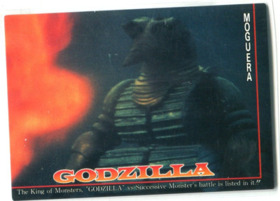 1995 Amada Godzilla King of the Monsters #29 Moguera Character Introduction-image