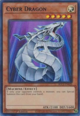 Cyber Dragon - BLC1-EN020 - GOLD Ultra Rare - 1st Edition Yugioh-image