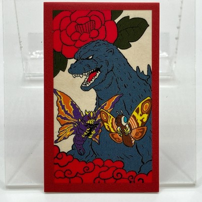 Godzilla (1992) Hanafuda Japanese Card 70th Anniversary 2024 Japan Anime Rare-image