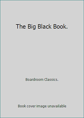 The Big Black Book. by Boardroom Classics.-image
