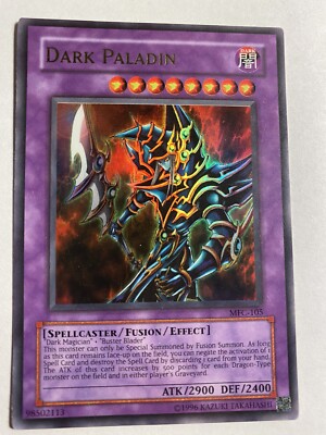 NM Dark Paladin MFC-105 Ultra Rate Yugioh TCG -image