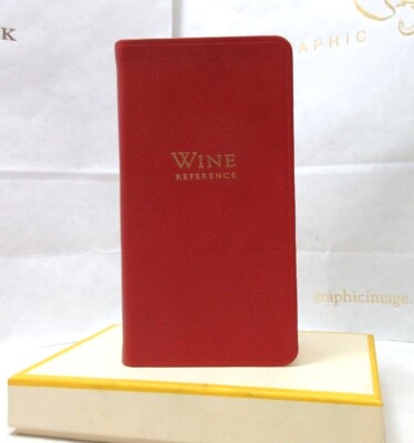 Bergdorf Goodman Professional Wine Reference Book Soft Leather Cover-image