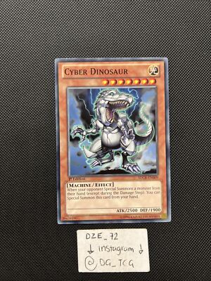 Yugioh - Cyber Dinosaur - SDCR-EN009 - 1st Edition - NM-image