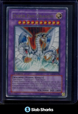 2005 YU-GI-OH! CYBERNETIC REVOLUTION 1ST EDITION #CRV-EN036A CYBER END DRAGON-image