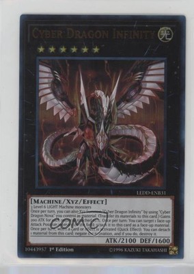 2017 Yu-Gi-Oh! Legendary Decks 1st Edition UR Cyber Dragon Infinity 7gk-image