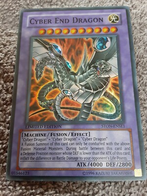 YU-GI-Oh! STON-ENSE1 Cyber End Dragon-Limited Edition-image
