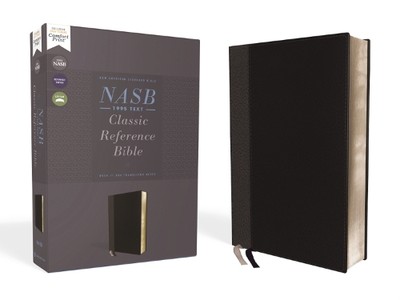 NASB, Classic Reference Bible, Leathersoft, Black, R (Leather Bound) (UK IMPORT)-image