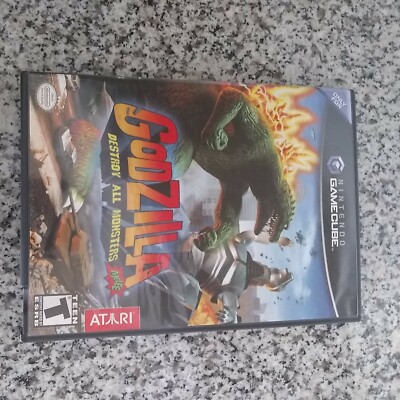 Godzilla Destroy All Monsters (Nintendo Gamecube) Complete, Tested & Working-image
