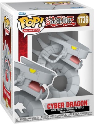 Funko Pop Yu-Gi-Oh: Cyber Dragon Figure w/ Protector-image