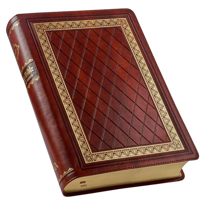 KJV Study Bible, Standard Print Faux Leather - Thumb Index, King James Version H-image