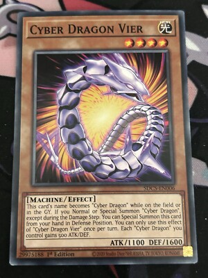 Cyber Dragon Vier - SDCS-EN006 - Common - Yu-Gi-Oh!-image