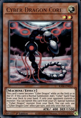 Cyber Dragon Core - Ultra Rare 1st Edition RA04-EN013 - NM - YuGiOh-image