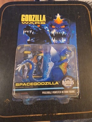 Rare 1995 Trendmasters GODZILLA WARS SpaceGodzilla FIGURE Bonus Card NOS New-image