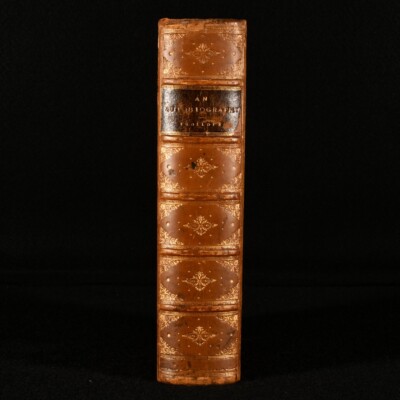 1883 2vol in 1 An Autobiography Anthony Trollope Leather First Ed-image