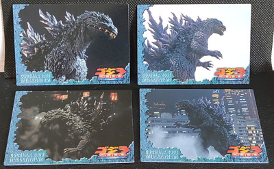Godzilla King Kong Mothra Anguirus Card Not For Sale Vintage TOHO Japanese-image