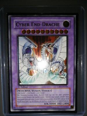 Yugioh! Cyber End Dragon Ultimate Rare CRV-EN036 1st Edition-image