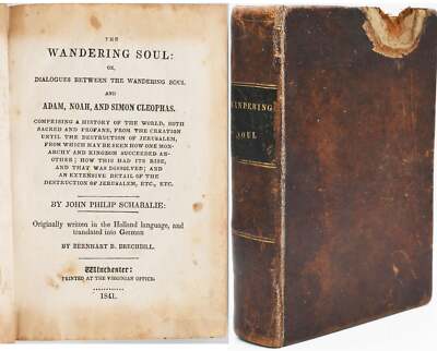 John Philip Schabalie | / RELIGION THE WANDERING SOUL OR DIALOGUES #298348-image