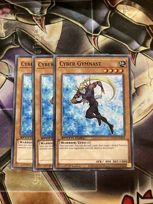 3x Cyber Gymnast - SGX1-ENE08 - Common - NM-image