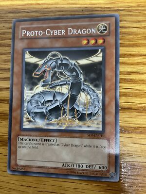 Yugioh! Proto-Cyber Dragon - SOI-EN010 - Ultimate Rare - Unlimited-image