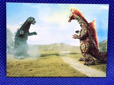 Terror of Mechagodzilla  Mini menko card 2.5 in No.146 TOHO 1970's Japanese F/S-image