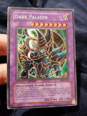 Yugioh Dark Paladin DMG-001 Secret Rare American Promo-image