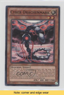 2014 Yu-Gi-Oh! Revolution German Unlimited Cyber Dragon Core READ 7i6-image