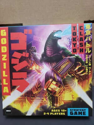 Godzilla: Tokyo Clash BRAND NEW Strategy Board Game - Ships Worldwide Quickly-image