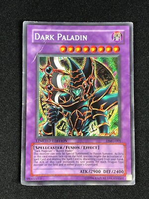 YUGIOH DARK PALADIN DMG-001 SECRET HP/ CREASES-image