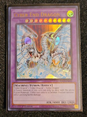 Cyber End Dragon - Yugioh TCG - SDCS-EN041 - Misprint NM-image