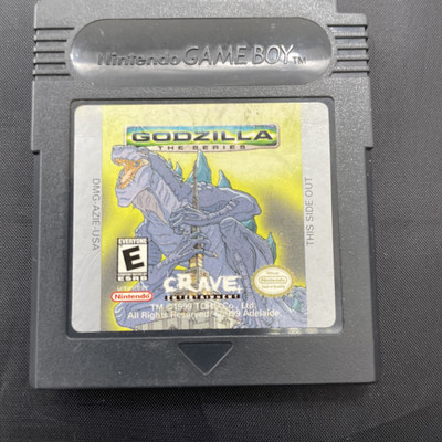Vintage GODZILLA: The Series (Nintendo Game Boy) authentic Made In Japan Rated E-image