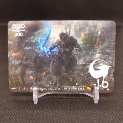 Godzilla -1.0 Movie Original Quo Card Japan Limited Japanese Used Vintage Rare B-image