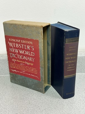 1960 Webster's New World Dictionary of the American Language Concise Edition-image
