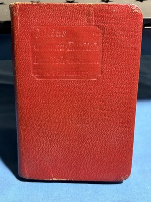 Collins German -English English-German Pocket Dictionary  1965 Vintage-image