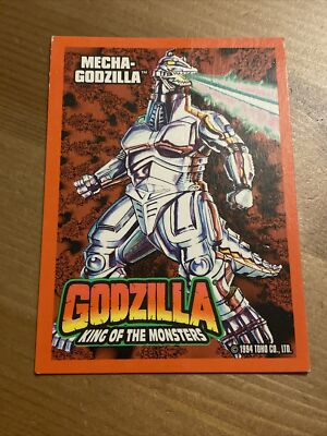 1994 TOHO Godzilla King Of The Monsters Mecha-Godzilla Card #6-image