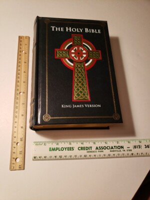 The Holy Bible King James Version KJV  Canterbury Classics  2013 HC Book -image