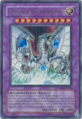 Cyber End Dragon - DR04-EN036 - Ultra Rare PL Dark Revelation 4 Yugioh-image