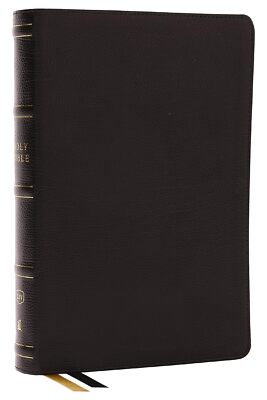 KJV Center-Column Reference Bible, Genuine Leather, Black, 73,000+ Cross Referen-image