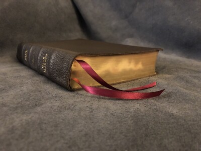 NKJV single column reference bible Wide Margin New King James Version Leather-image