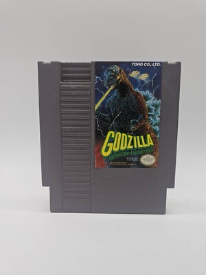 Godzilla: Monster of Monsters (Nintendo Entertainment System, 1989) NES Cart-image