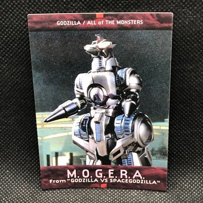 Mogera Godzilla Card TCG No.63 Toho Movie BANDAI 1996 1ST Japanese Japan-image