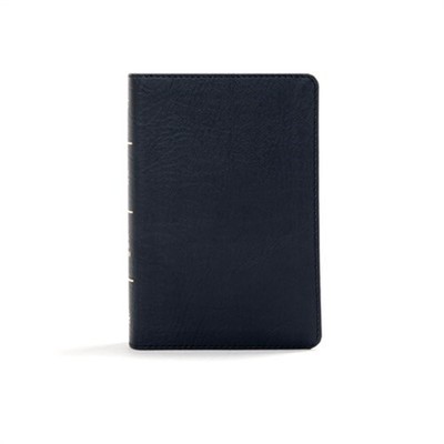 KJV Large Print Compact Reference Bible, Black Leathertouch (Leather / Fine Bind-image