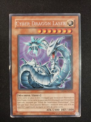 Yu-gi-oh Cyber Dragon Laser Card Dp04-fr003-image
