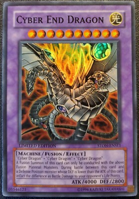 Yu-Gi-Oh! Cyber End Dragon - STON-ENSE1 - Strike of Neos Limited Edition NM-image