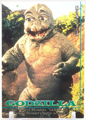 Minilla #27 Godzilla trading collection Card Amada Movie 1995 TCG Japan-image
