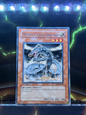 Proto-Cyber Dragon SOI-EN010 (rare) Shadow of Infinity 1st Ed VLP (slot#171)-image