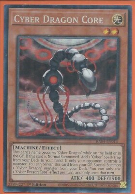 Yugioh Cyber Dragon Core Collectors Rare RA04-image