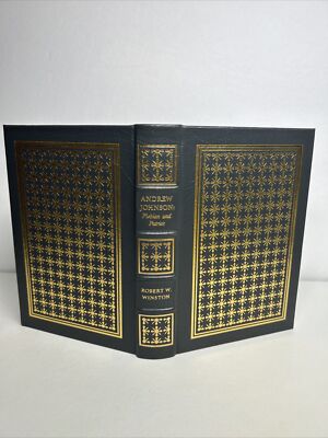 EASTON PRESS Andrew Johnson: Plebian and Patriot By Robert Winston  Leather-image