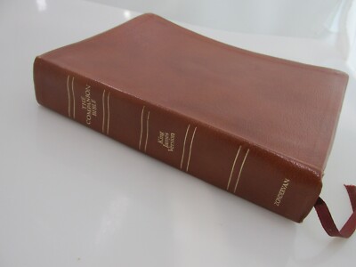 The Companion Bible King James Version Zondervan Bonded Leather 5th Printing USA-image